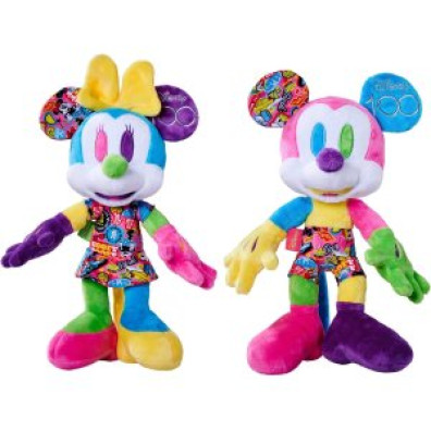 Juguete Simba Toys Edición Coleccionista Peluche Mickey y Minnie Mouse en Caja de Regalo