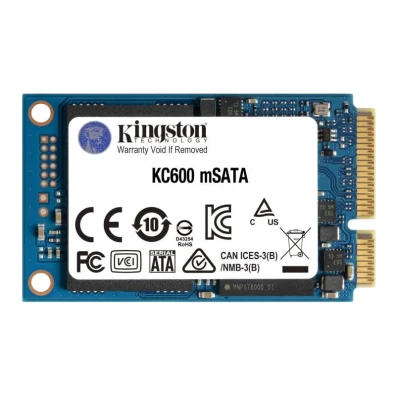 SSD Kingston Technology KC600 mSATA 256 GB SATA III TLC