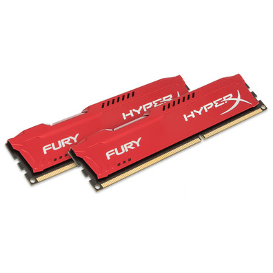 Kingston Hyperx Fury Red 16GB 1600Mhz DDR3