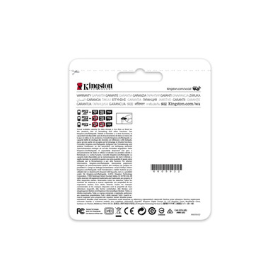 Kingston MicrosdHC 8Gb uhs-i Clase 10 + Adaptador SD