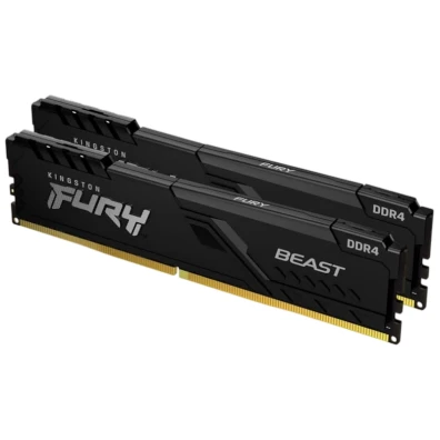 Kingston Technology FURY Beast 32GB (2x16GB) 3200MHz CL16 Negro