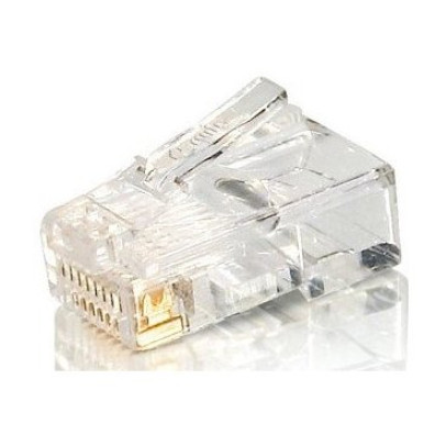 Kit 100 Conectores RJ45 Categoría 5e EQUIP