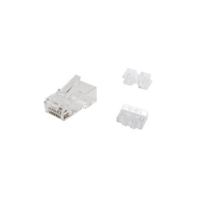 Kit 100 Conectores RJ45 Equip Categoría 6A hasta 10GBE
