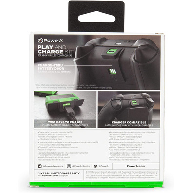 Kit Juega y Carga Power A Play (Play and Charge Kit) Xbox One/Xbox Series X/S
