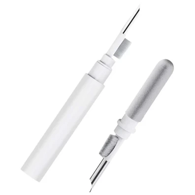 Kit de Limpieza Multifunción para Auriculares, Smartphones y Tablets - Blanco