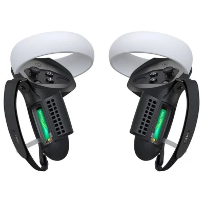 Fundas Protectoras para Meta Quest 2 con Asa Kiwi Design Q1 PRO-2.2 - Negro