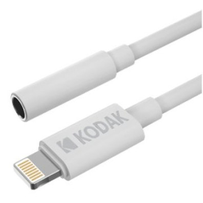 Cable de Audio Kodak AUX to Lightning - Modelo Mini Jack
