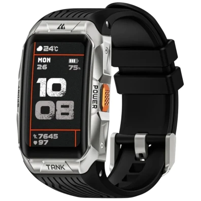 Reloj inteligente Kospet Tank X2 Ultra GPS Plata con GPS Ultra