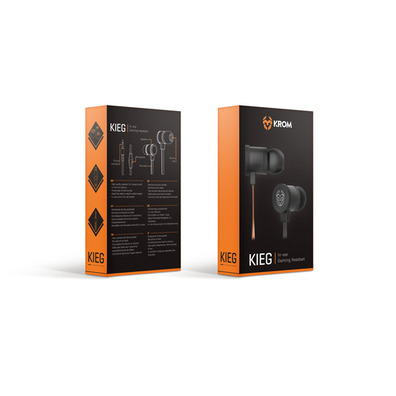 Krom auriculares Gaming Kieg In-Ear