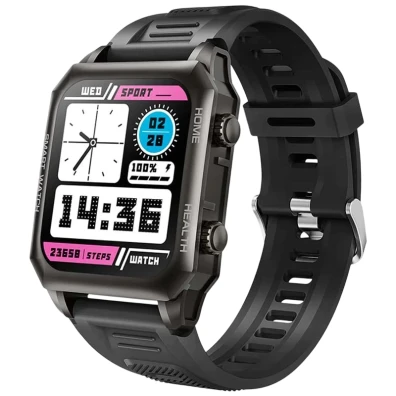 Reloj inteligente Kumi KU3 Max Negro