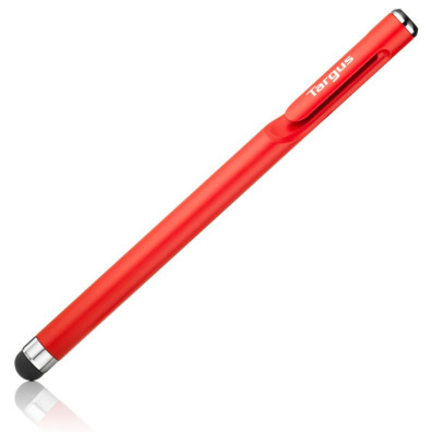 Lápiz óptico antimicrobiano para smartphones y pantallas táctiles - Rojo