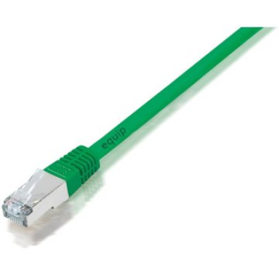 LATIGUILLO APANTALLADO F/UTP Categoría 5e Verde 1M