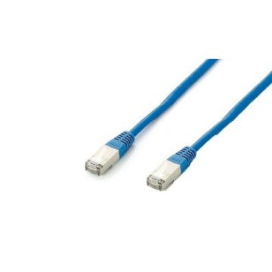 LATIGUILLO APANTALLADO PLATINIUM S/FTP CATEGORIA 6A 0,5M AZUL - Marca EQUIP