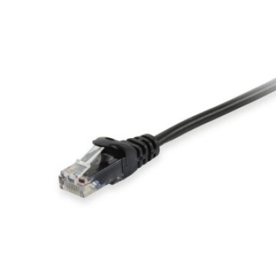 LATIGUILLO CAT.6A U/UTP 1M NEGRO LIBRE HALÓGENOS - Modelo EQUIP 603052