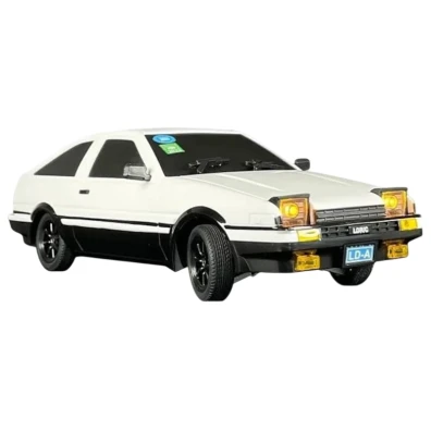 Coche RC LD1801 AE86 Blanco Drift 1/18 2.4G (Gyro Version)