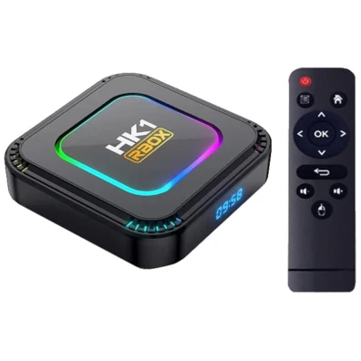 Android TV Box HK1 RBOX K8 RK3528 4GB/32GB 13 Negro
