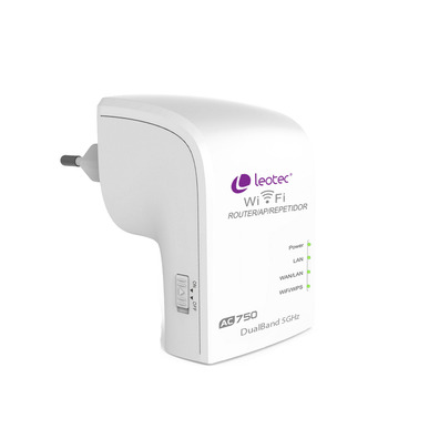 Leotec Punto de Acceso. Repetidor Wifi Doble Banda