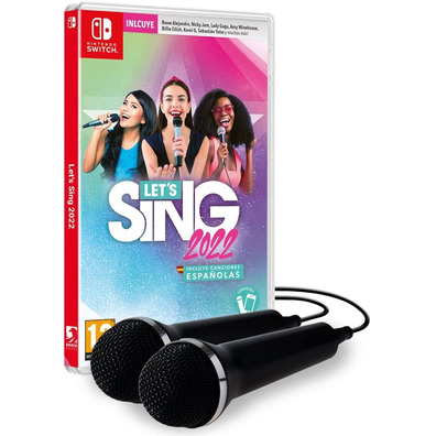 Let's Sing 2022 + 2 Micrófonos Switch