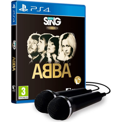 Let's Sing Abba + 2 Micrófonos PS4