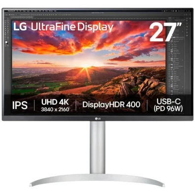 Monitor LG 27 4K Ultra HD LED IPS Negro