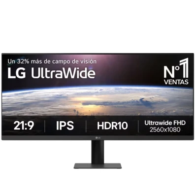Monitor LG 29U511A-B 29" 2560 x 1080 Pixeles WFHD LCD Negro para PC
