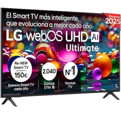 Smart TV LG UHD AI 55UA74006LB 55" 4K Ultra HD con Wifi Azul