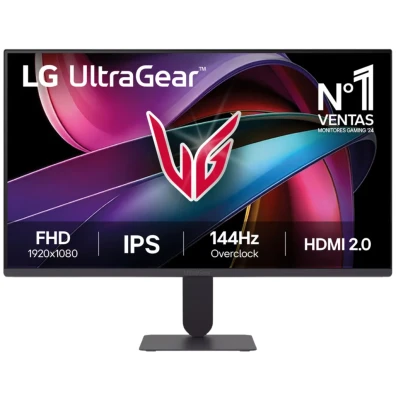 LG 24G411A-B Monitor 24" Full HD LCD 1920 x 1080 Pixeles para PC en Negro