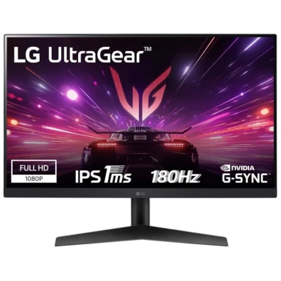 Monitor LG UltraGear 24GS60F 24 FullHD IPS 180 Hz G-Sync Negro