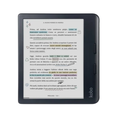 Kobo Libra Colour 32 GB Wifi Negro - Lector de libros electrónicos