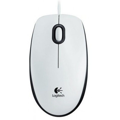 Logitech B100 800 DPI Blanco