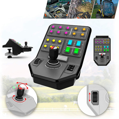 Logitech Panel de Control Heavy Equipment Side Panel Farming Simulator