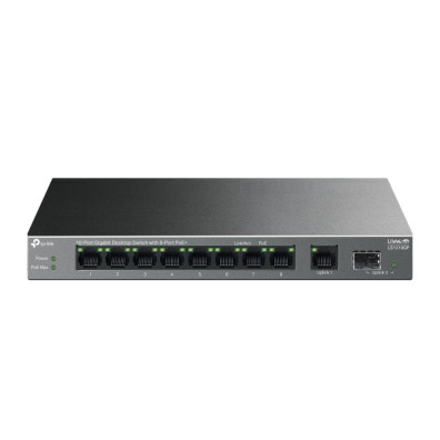 Switch TP-LINK LS1210GP LiteWave 9P Giga 1P SFP Gigabit Sobremesa Carcas de Metal 8P - No Gestionable