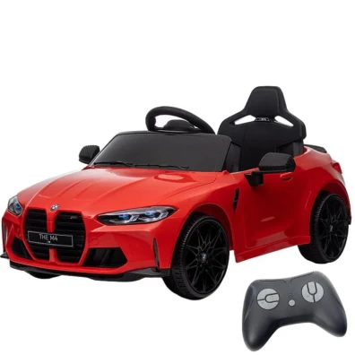 BWM M4 12V Rojo - Coche eléctrico para niños