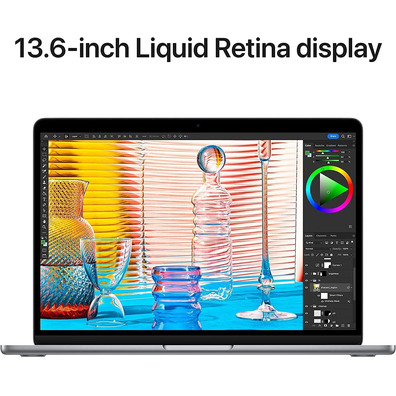 MACBOOK AIR A2681 M2 13,6 M2 8GB 256GB Sequoia + Teclado + Cargador Reacondicionado