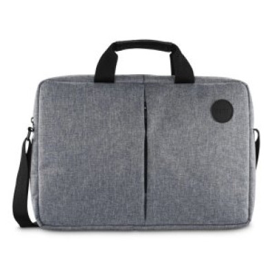 MALETIN DE PORTATIL HAMA GENUA 15.6" GRIS CON ORGANIZADOR INTERIOR