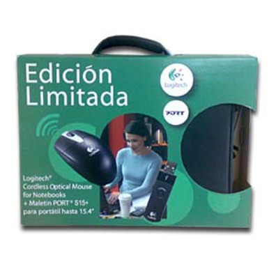 Ratón inalámbrico + Maletín Port S15 portátil hasta 15.4" Ed. Li