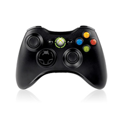 Mando Microsoft Wireless Negro Xbox 360