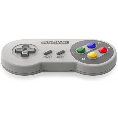 Mando Bluetooth Super Nintendo Colores 8bitdo