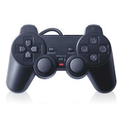 Mando Compatible Dual Shock (PS2) - Negro