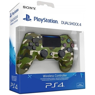 Mando Dualshock 4 Green Camouflage