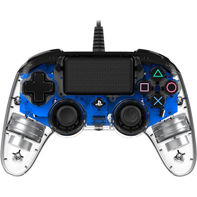 Mando Nacon Compact Wired Illuminated Blue Oficial PS4