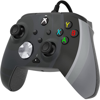 Mando PDP Rematch Wired Controller Radial Black + Game Pass 1 Mes