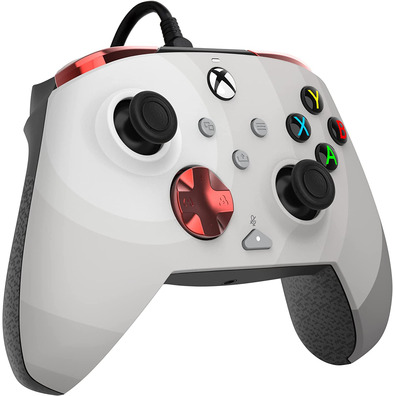 Mando PDP Rematch Wired Controller Radial White + Game Pass 1 Mes