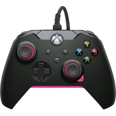 Mando PDP Wired Controller Fuse Black + 1 Mes Gamepass Xbox Series/Xbox One/PC