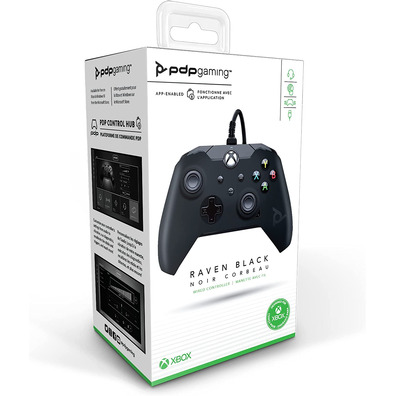 Mando PDP Wired Controller Raven Black (Xbox One/Xbox Series/PC)