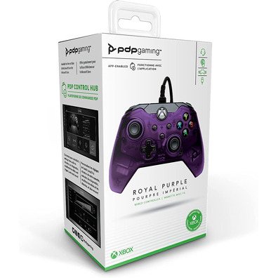 Mando PDP Wired Controller Royal Purple (Xbox One/Xbox Series/PC)