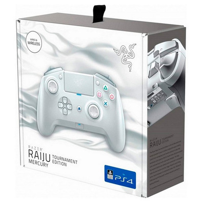 Mando Razer Raiju Tournament Edition Mercury White PC/PS4