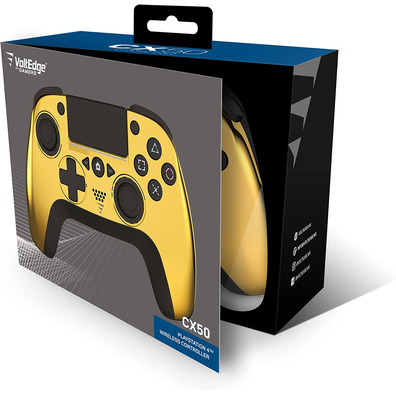 Mando Voltedge Wireless Controller CX50 Chrome Gold PS4