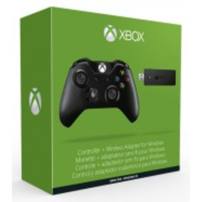 hacer clic conversión Pescador Mando Xbox One Inalámbrico + Receptor PC - DiscoAzul.com