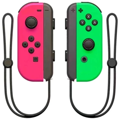 Mando J-C Set Izq/Dcha Rosa/Verde - Powergaming Gamepad